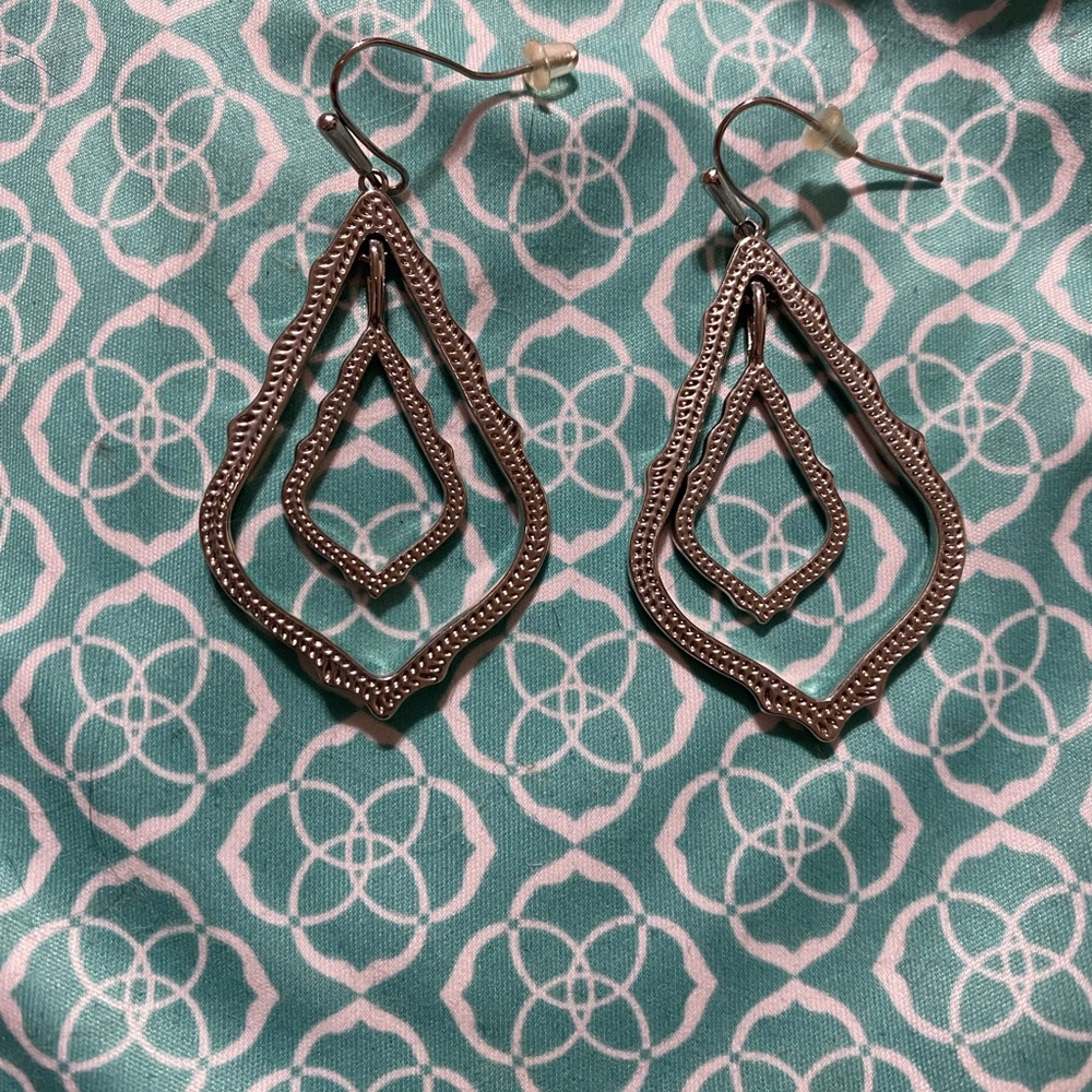 Kendra Scott Simon silver earrings